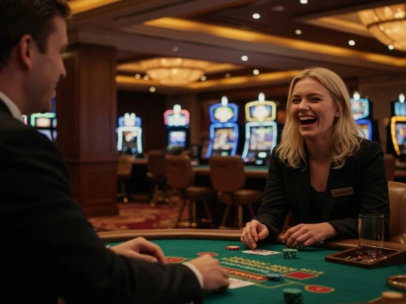 Friends enjoying a lively poker game after using cczz casino login register philippines