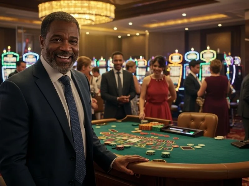 Person enjoying playing after fb777 slot casino login Philippines