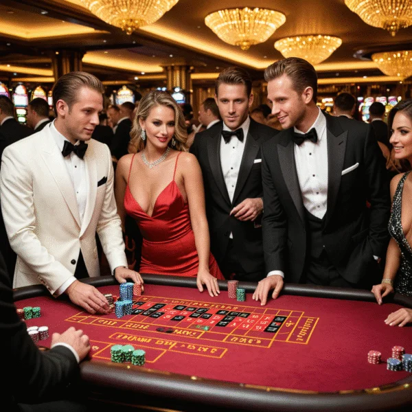 Friends enjoying online casino games together — About Us Apex Gaming 88
