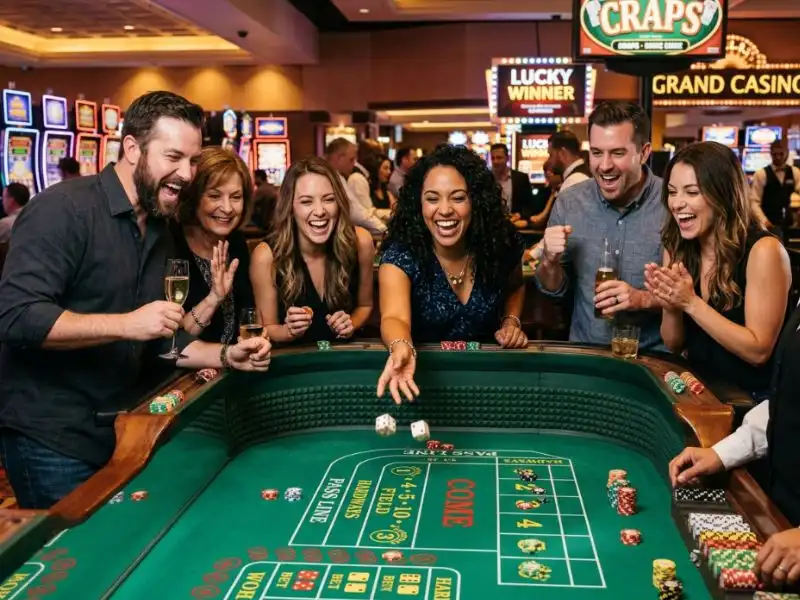 Apaldo Casino gameplay showing chips and win sound celebration moment